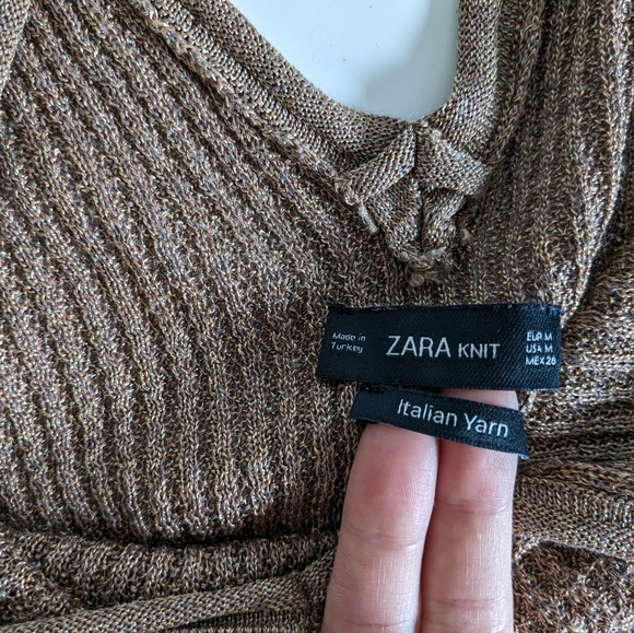 Zara Italian yarn collection, sweater, M - Picture 5 of 6